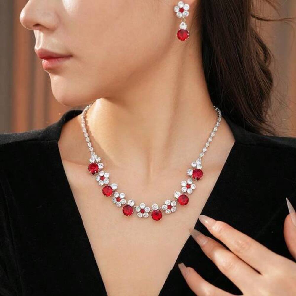 3-Piece Personalized, , , And Earrings And Necklace Set For Minimalist